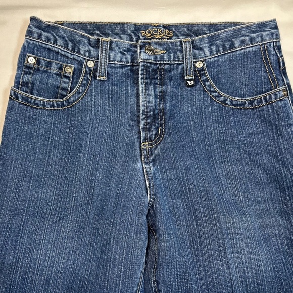 Vintage Rockies Jeans Women’s High Waisted Bareback Size 8 Extra Long EUC RARE - Picture 8 of 12